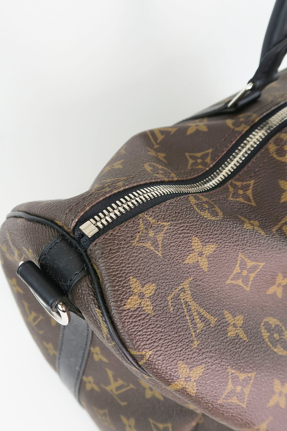 Louis Vuitton Monogram Macassar Keepall Bandouliere 45