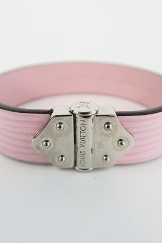 Louis Vuitton Epi Leather Spirit Bracelet - Designer Bracelets at The Find Luxury Resale - Vancouver, Canada