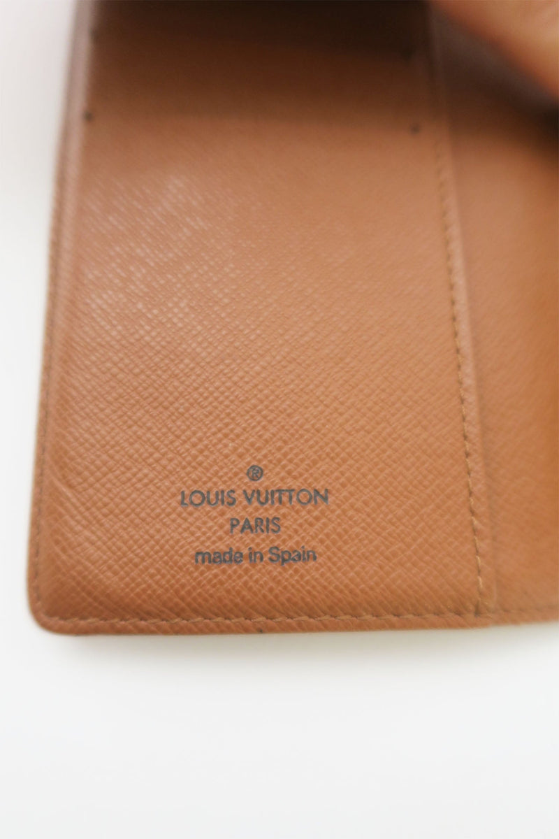 Louis Vuitton Agenda Cover Small Ring Monogram Brown in