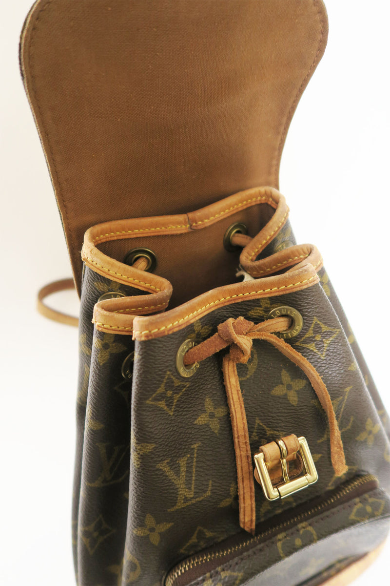Louis Vuitton Vintage Monogram Montsouris Mini Backpack – The Find