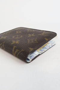 Louis Vuitton Monogram Fleuri Insolite PM Wallet Rose