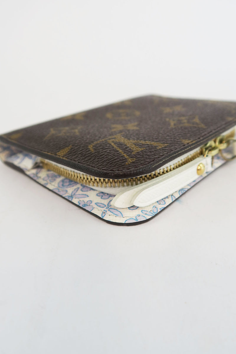 Louis Vuitton Monogram Canvas Insolite Wallet Fleuri M60228 Acg