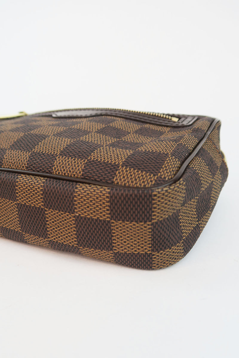 Louis Vuitton Damier Ebene Pochette Macao Wristlet