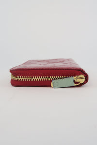 Louis Vuitton Monogram Vernis Zippy Compact Wallet