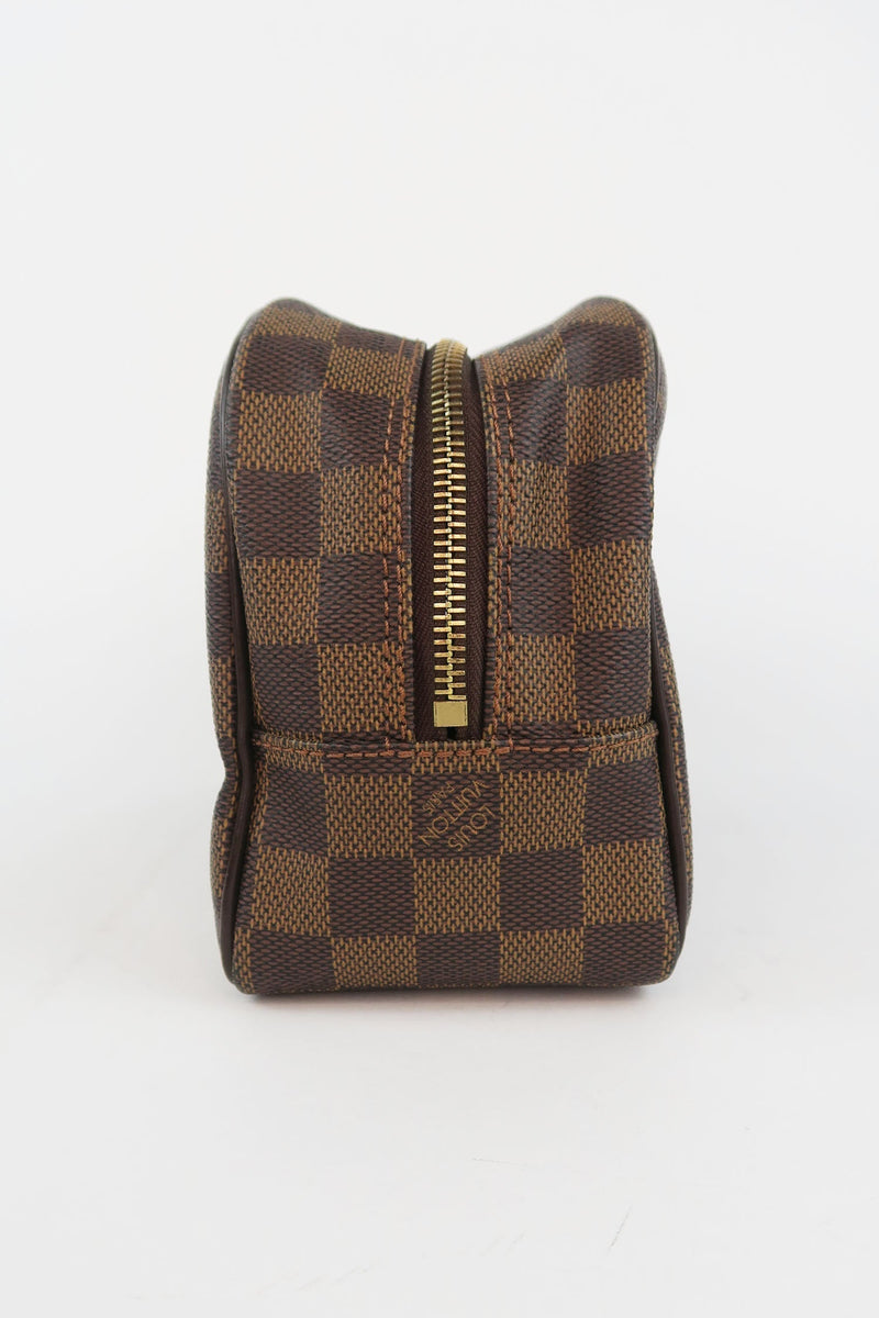 Louis Vuitton Damier Ebene Toiletry Bag 25