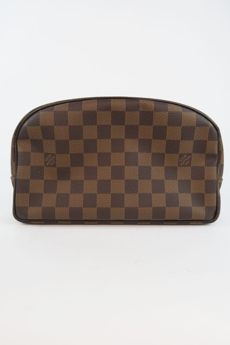 Louis Vuitton Damier Ebene Toiletry Bag 25