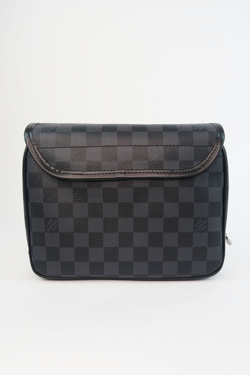 Louis Vuitton Graphite Hanging Toiletry Bag