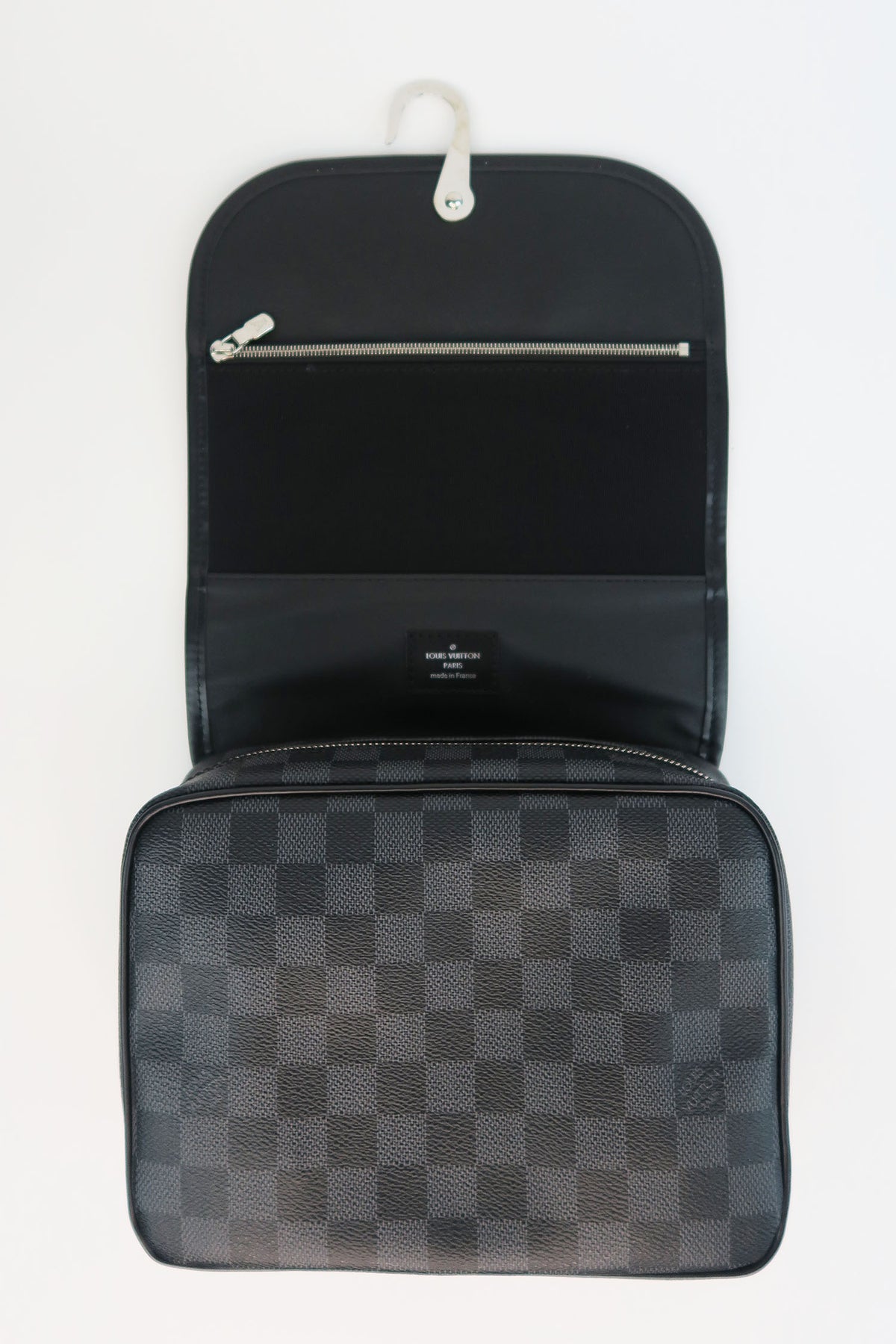 Louis Vuitton Graphite Hanging Toiletry Bag