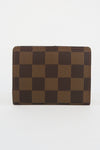 Louis Vuitton Damier Ebene Pattern Compact Wallet