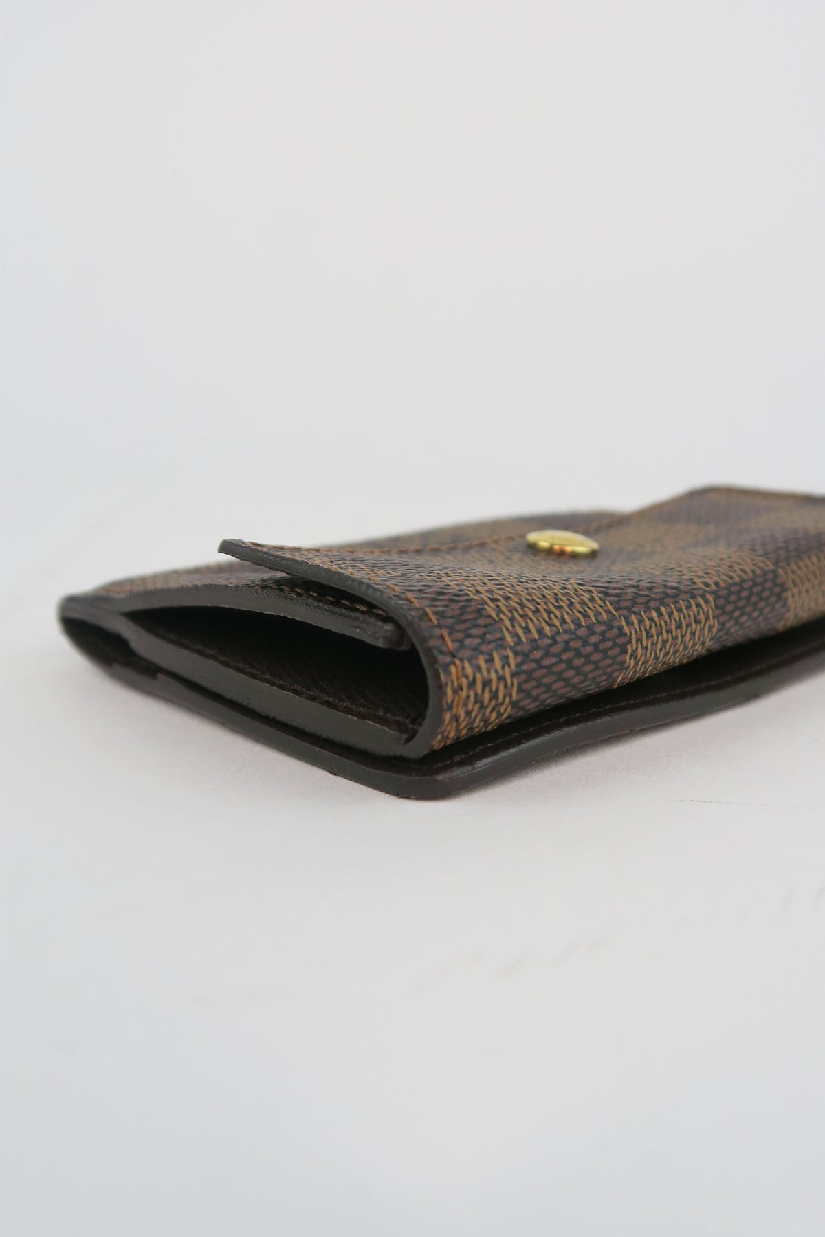 Louis Vuitton Damier Ebene Pattern Compact Wallet