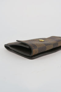 Louis Vuitton Damier Ebene Pattern Compact Wallet