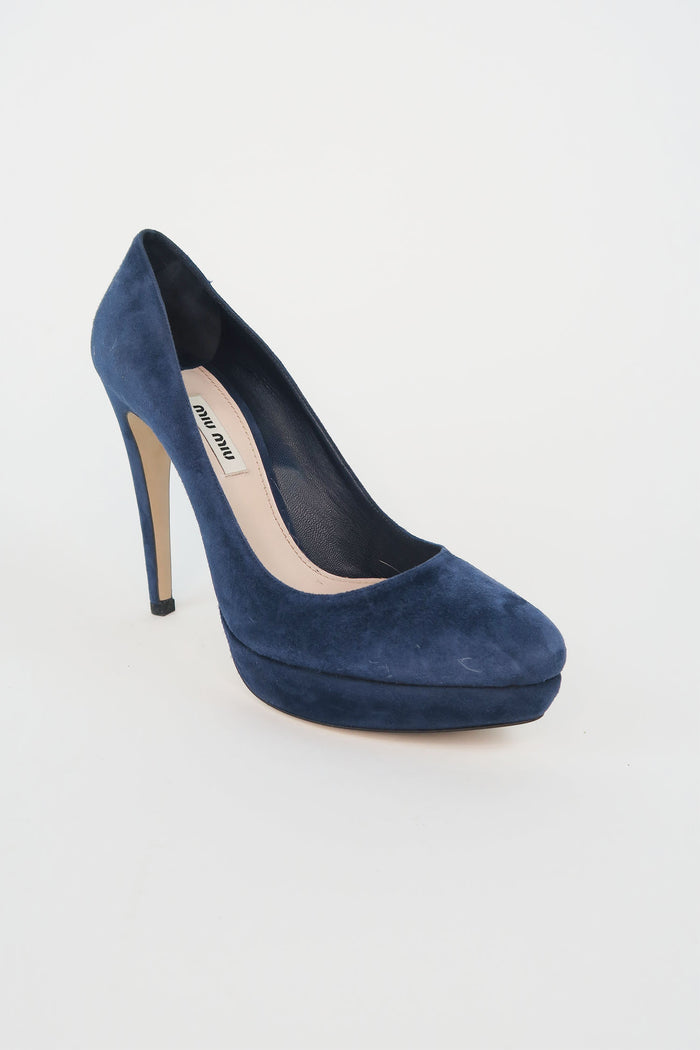 Miu Miu Suede Pumps sz 37