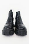 Prada Monolith Leather Platform Chelsea Boots sz 39