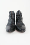 Prada Leather Moto Boots sz 38.5