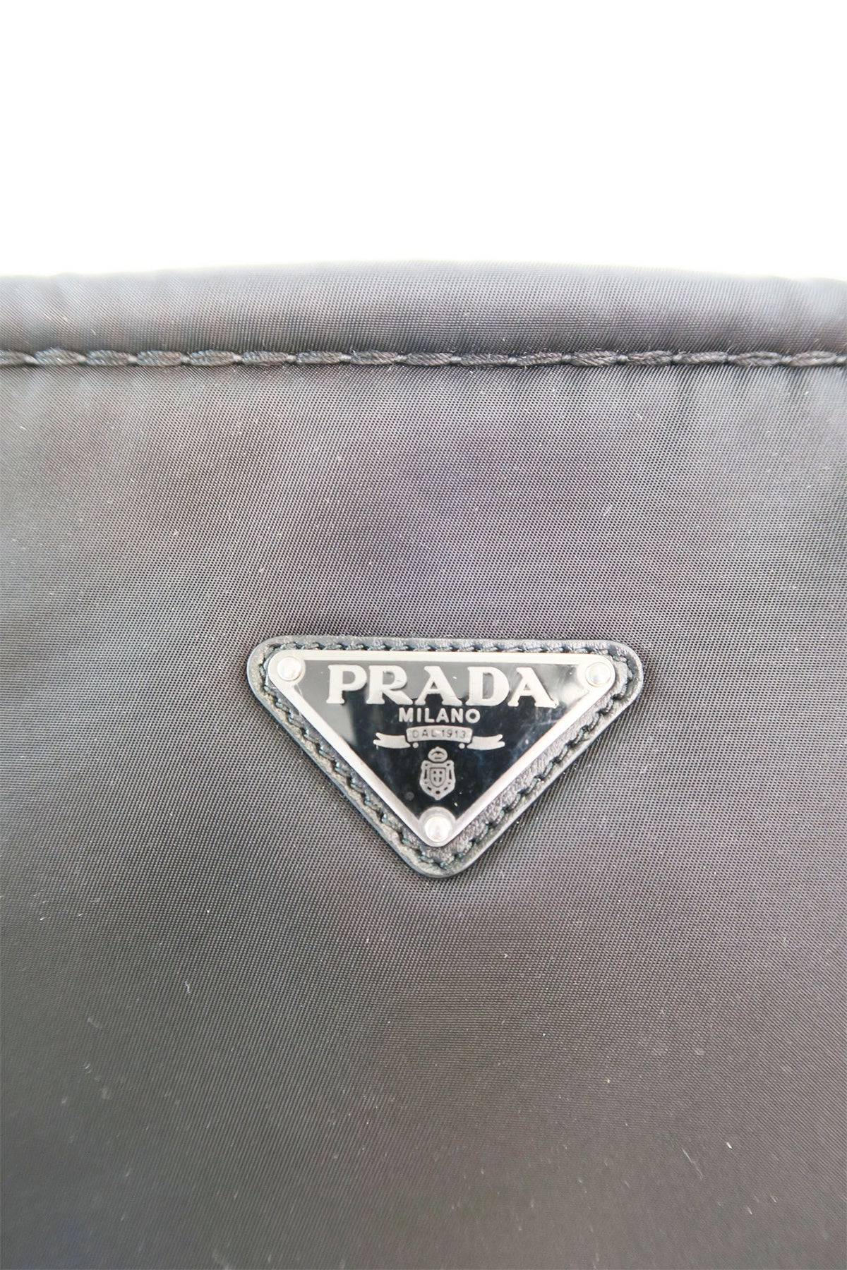 Prada Black Nylon Tote