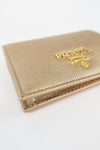 Prada Saffiano Compact Wallet