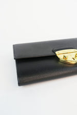 Prada Saffiano Lux Wallet On Chain