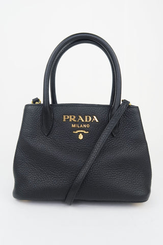 Prada Leather Mini Tote - Designer Handbags at The Find Luxury Resale - Vancouver, Canada