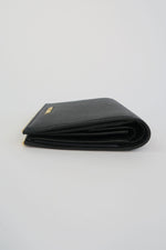 Prada Saffiano Metal Leather Bifold Wallet
