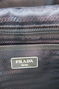 Prada Studded Tessuto Backpack