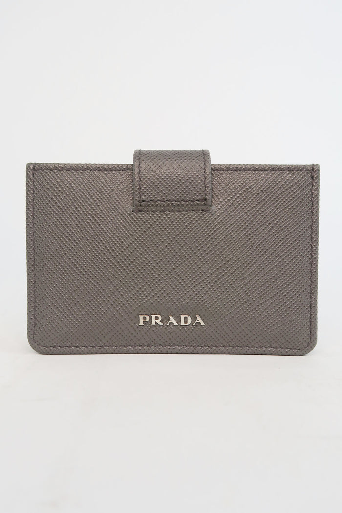 Prada Saffiano Leather Card Holder