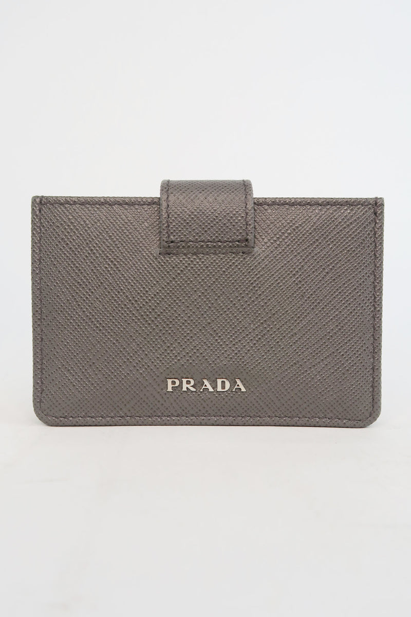 Prada Saffiano Leather Card Holder