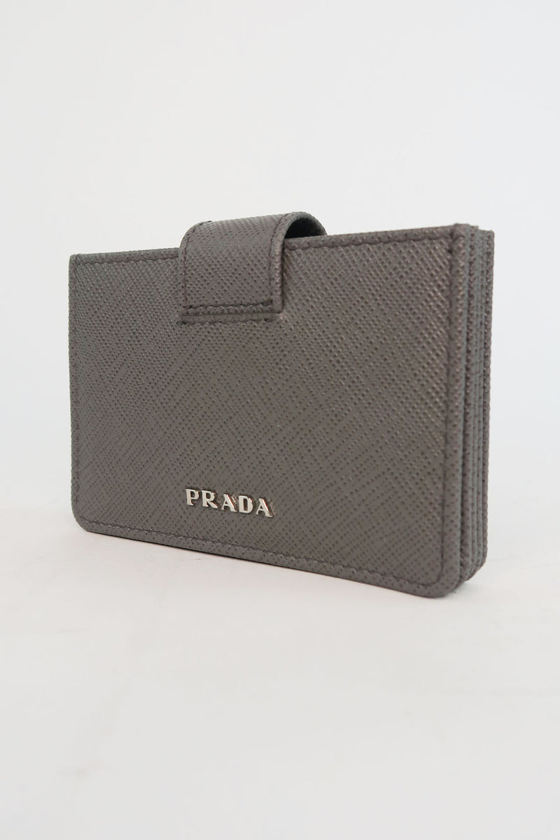 Prada Saffiano Leather Card Holder