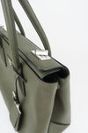 Prada Medium Turnlock Cuir Twin Tote Saffiano Leather