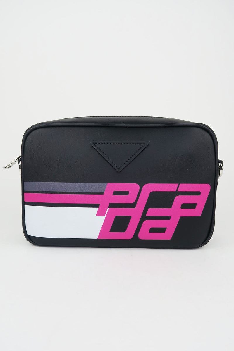 Prada 2018 City Caf Logo Camera Bag