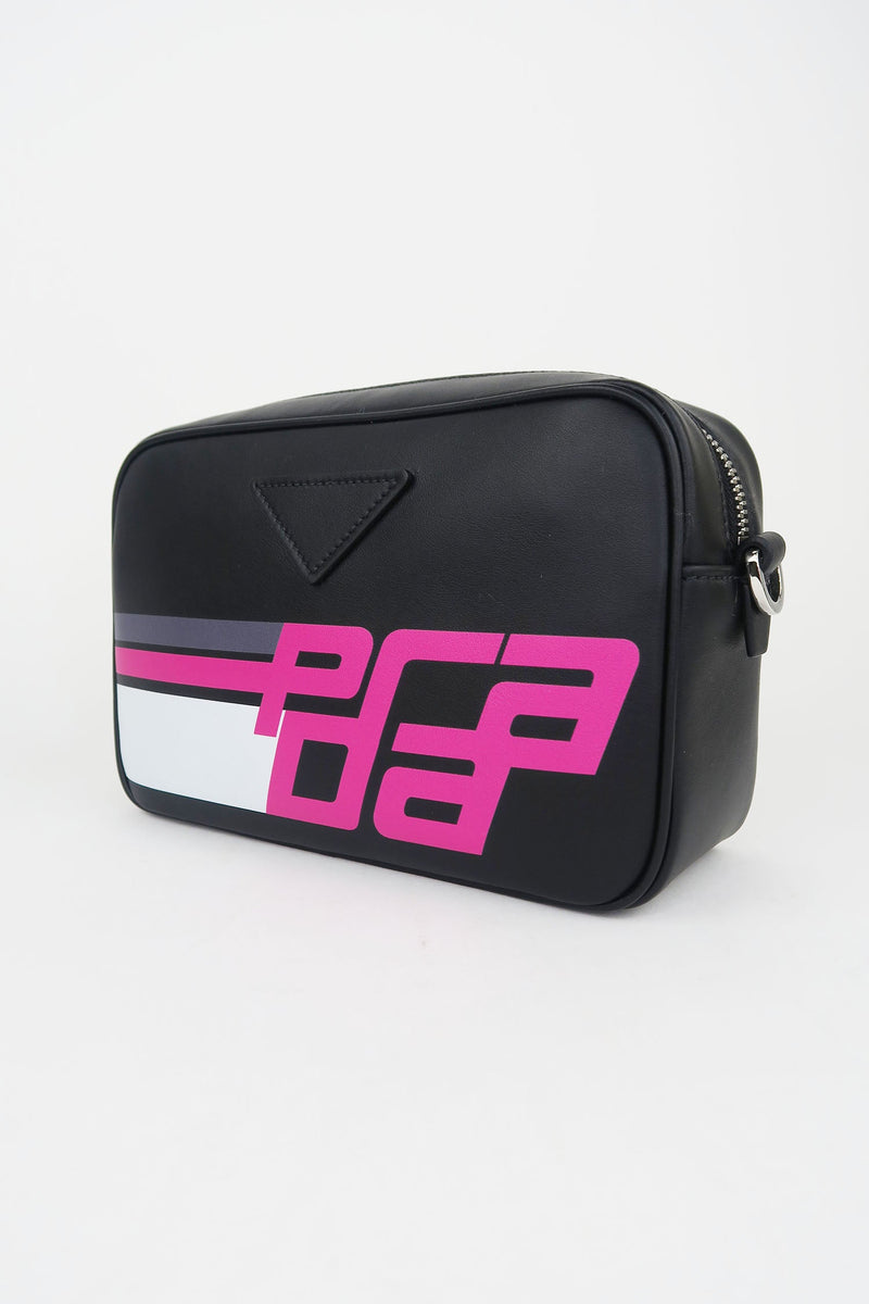 Prada 2018 City Caf Logo Camera Bag