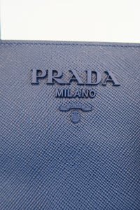 Prada Medium Saffiano Monochrome Tote