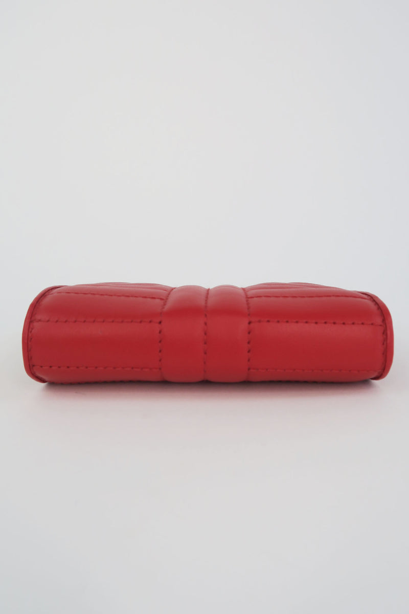 Prada Soft Calf Leather Compact Wallet