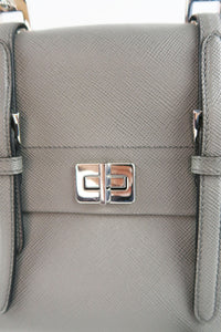 Prada Saffiano Cuir Flap Handle Bag