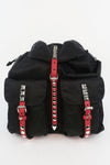 Prada Studded Tessuto Backpack