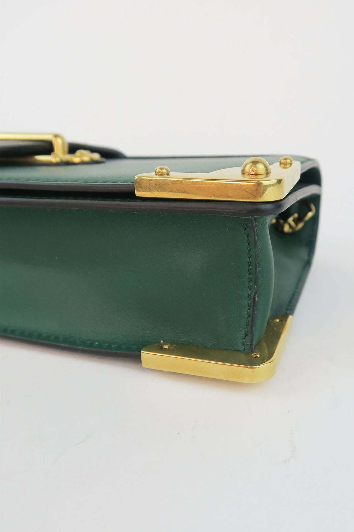 Prada Cahier Long Clutch With Chain