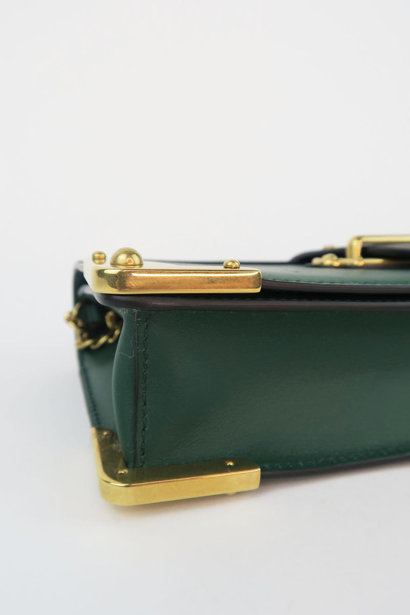 Prada Cahier Long Clutch With Chain