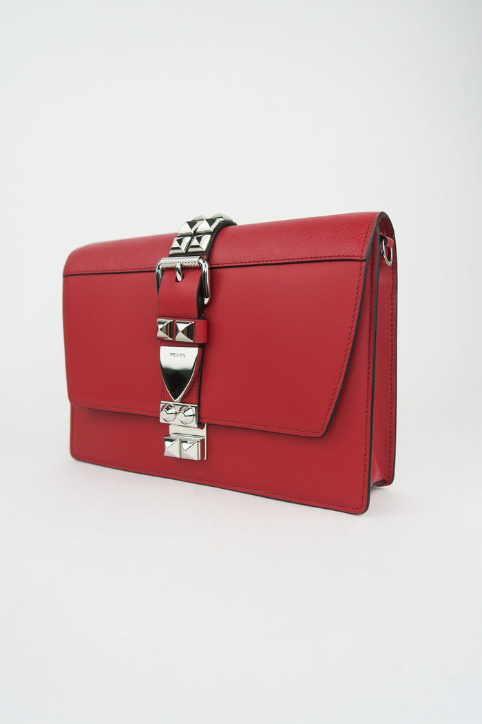 Prada City Calf & Saffiano Elektra Crossbody Bag