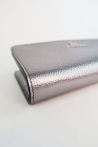 Prada Metallic Clutch w/ Chain