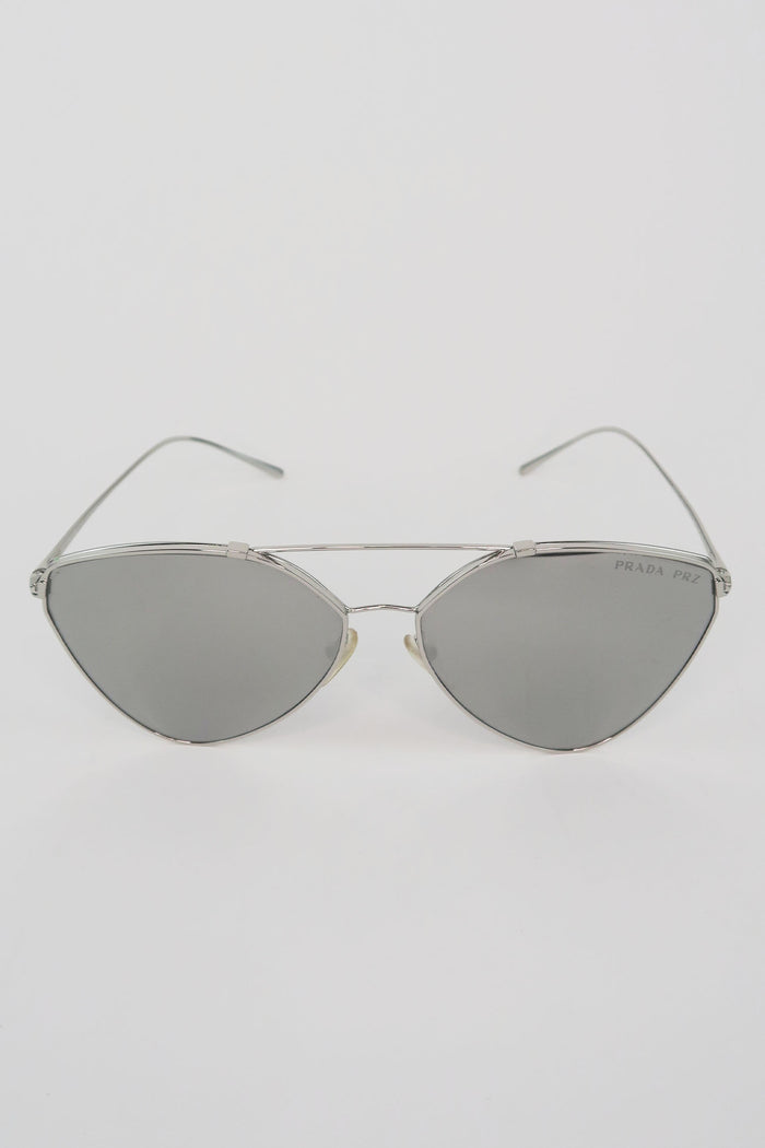 Prada Aviator Mirrored Sunglasses