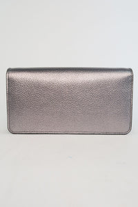 Prada Metallic Clutch w/ Chain