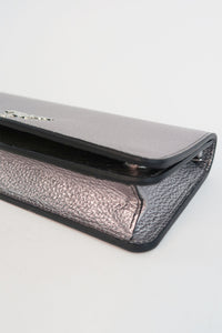 Prada Metallic Clutch w/ Chain