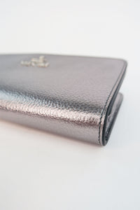 Prada Metallic Clutch w/ Chain