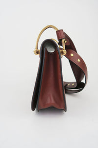 Prada Mini City Calf Saddle Bag