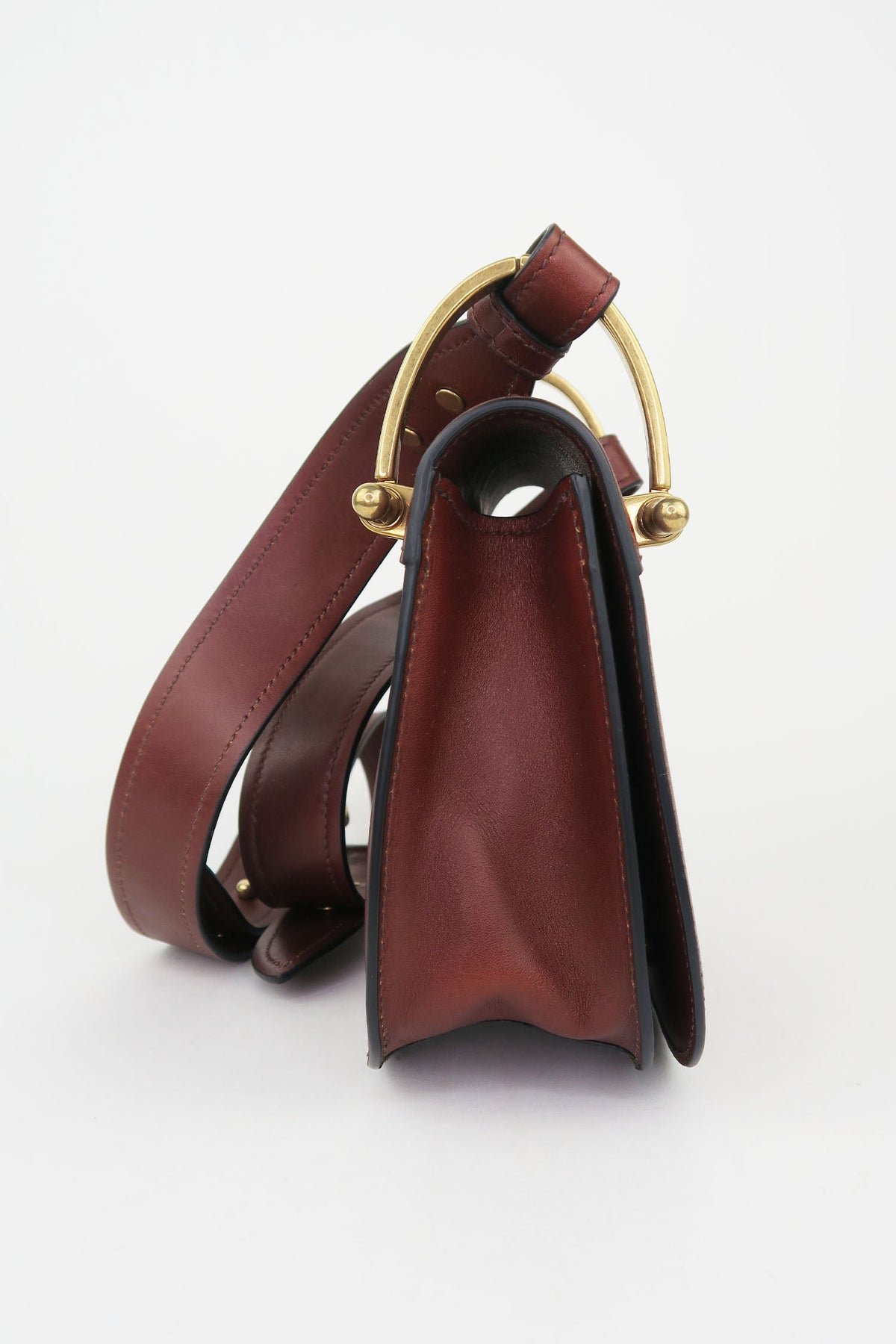 Prada Mini City Calf Saddle Bag