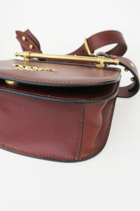 Prada Mini City Calf Saddle Bag