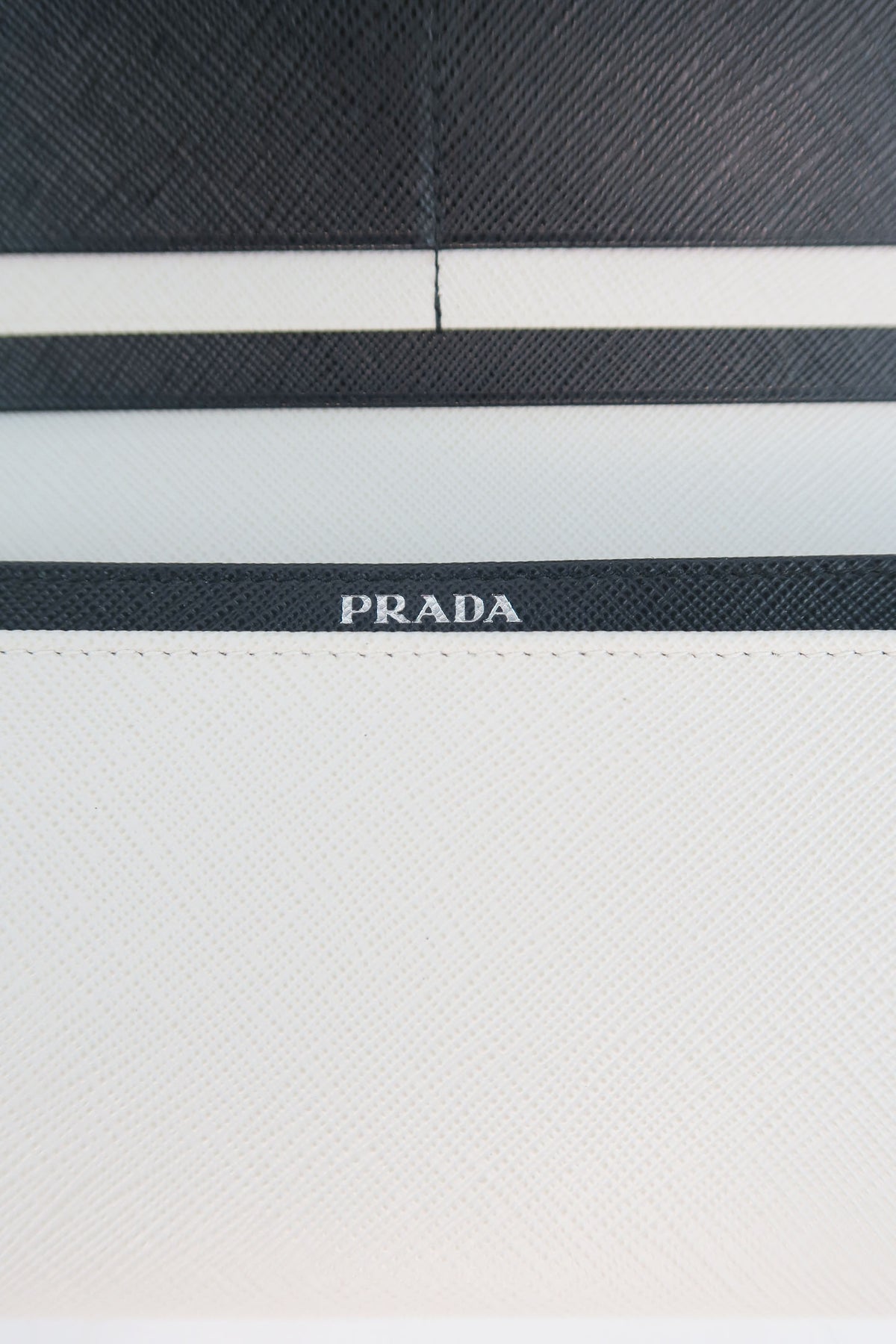 Prada Saffiano Lux Leather Continental Wallet