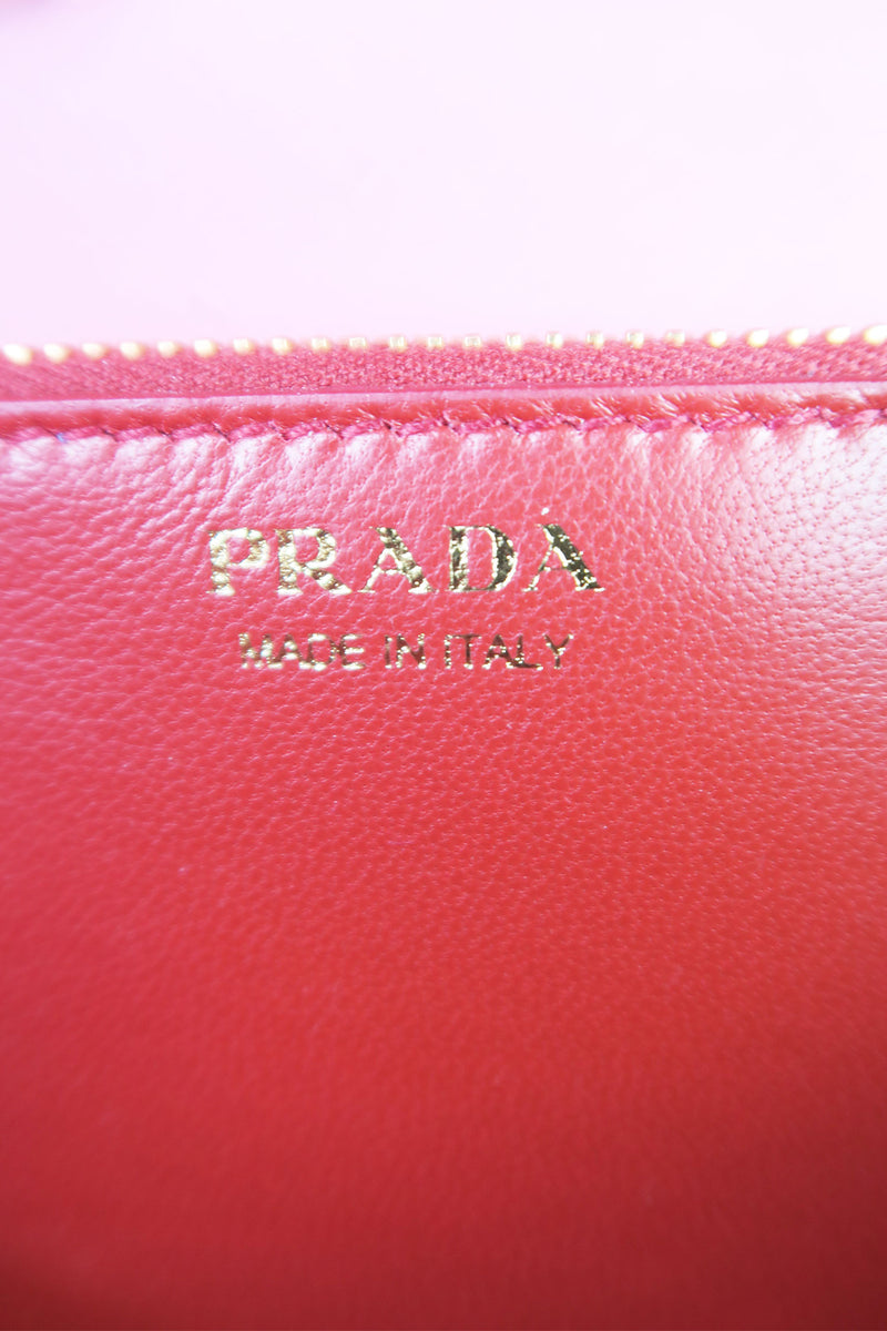 Prada Pink Wallet On Chain Crossbody