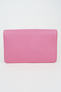 Prada Pink Wallet On Chain Crossbody