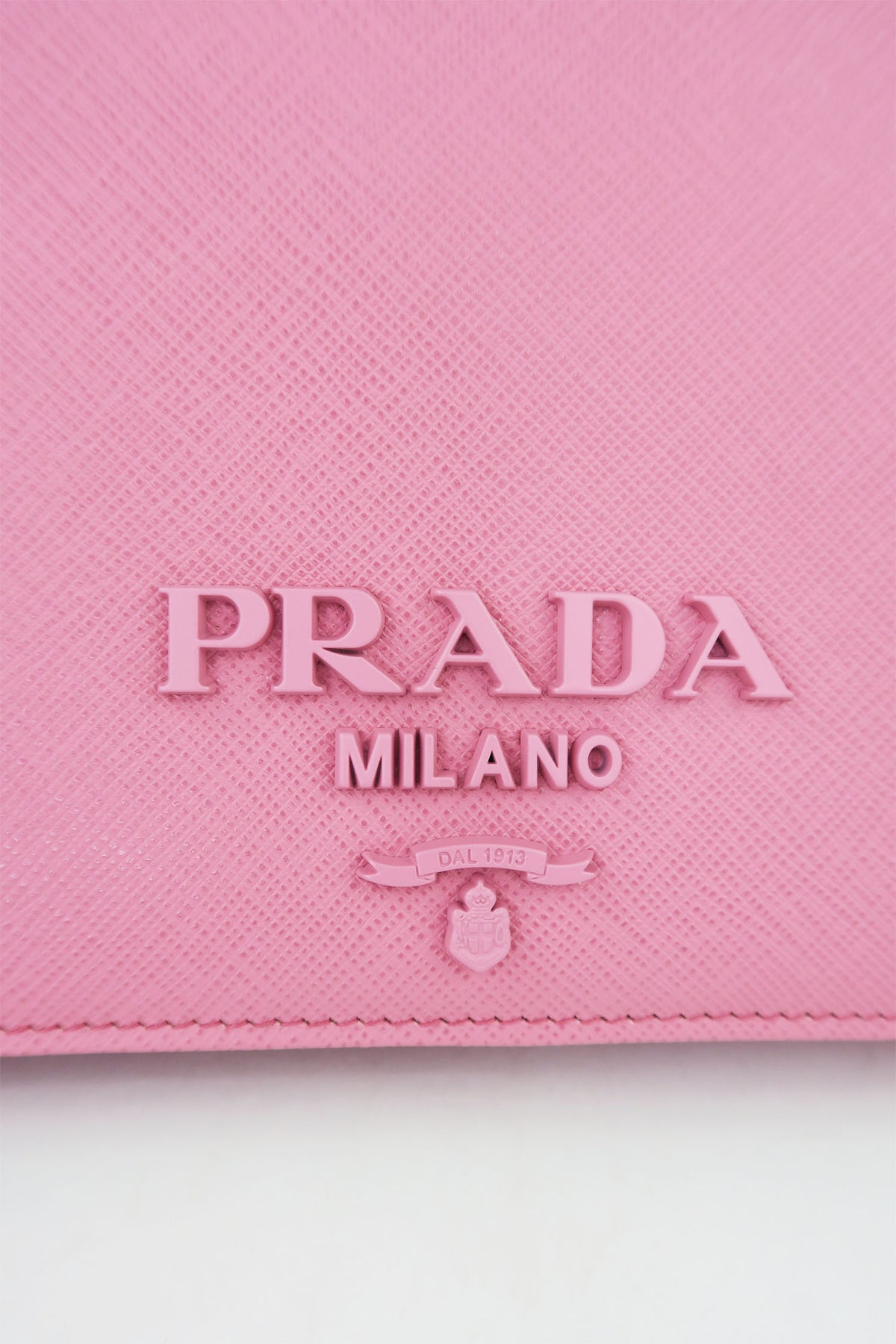 Prada Pink Wallet On Chain Crossbody