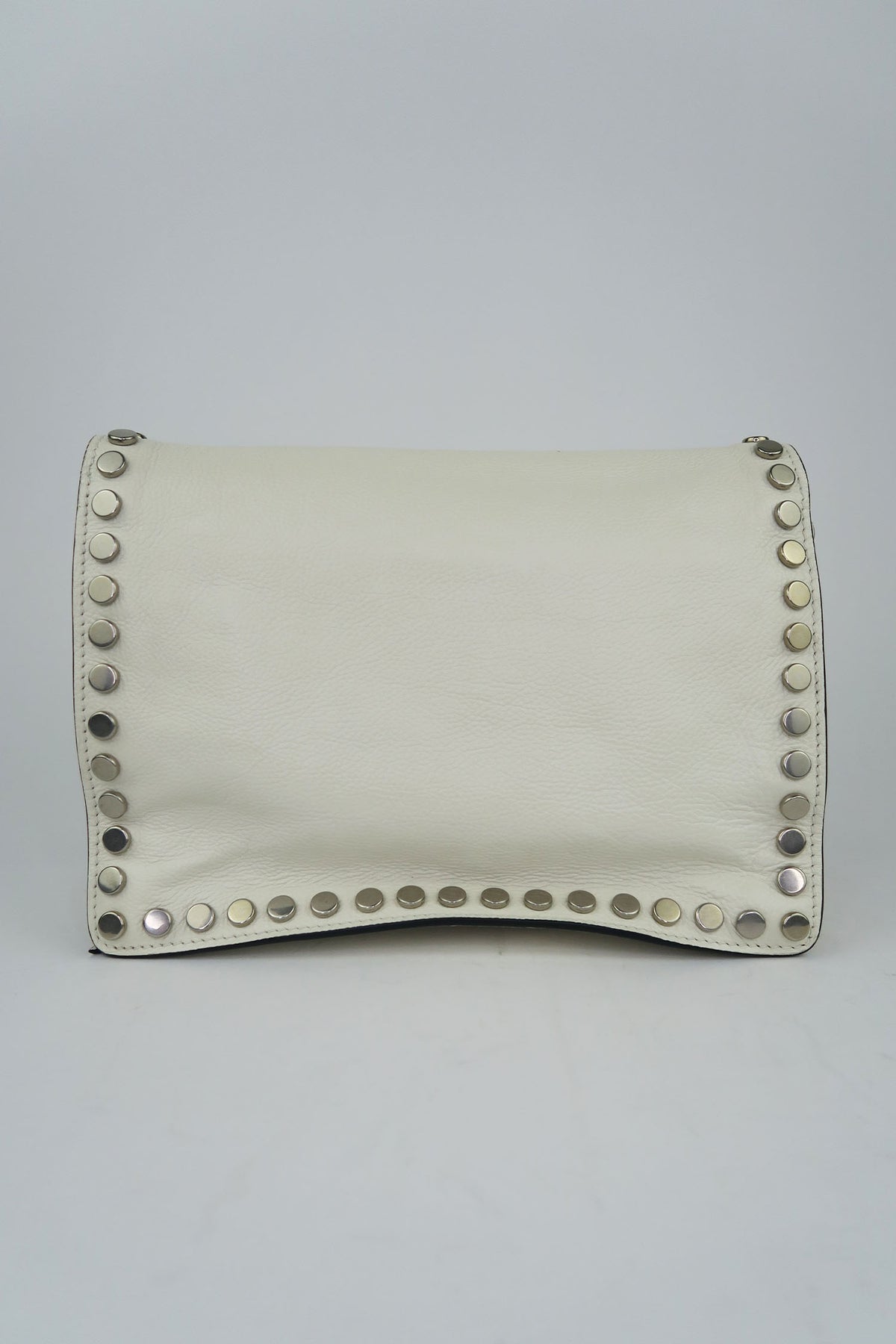 Prada Studded Etiquette Flap Bag